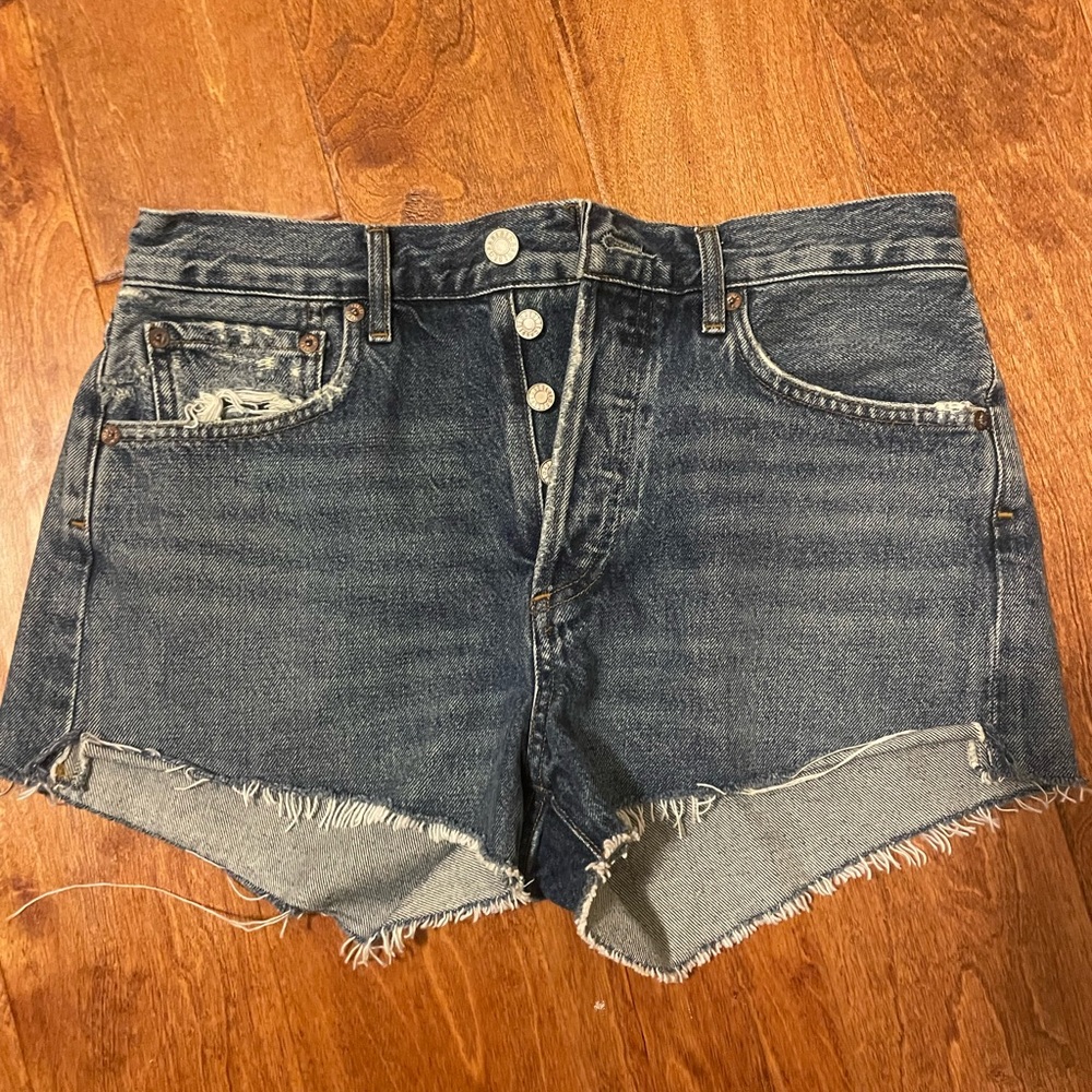 AGOLDE DENIM SHORTS